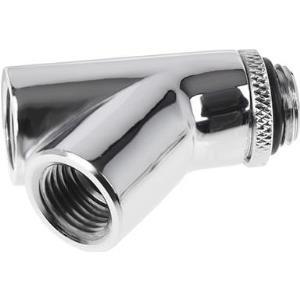 RACCORD Y Ãƒâ‚¬ 45Ã‚Â° POUR G1/4 ALPHACOOL EISZAPFEN (ARGENT)