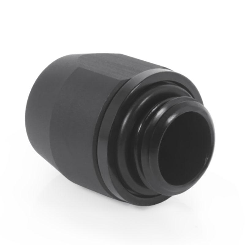 LOT DE 6 RACCORDS COMPRESSION POUR TUBE 76/127MM - G1/4 ALPHACOOL HF TPV METAL (NOIR)