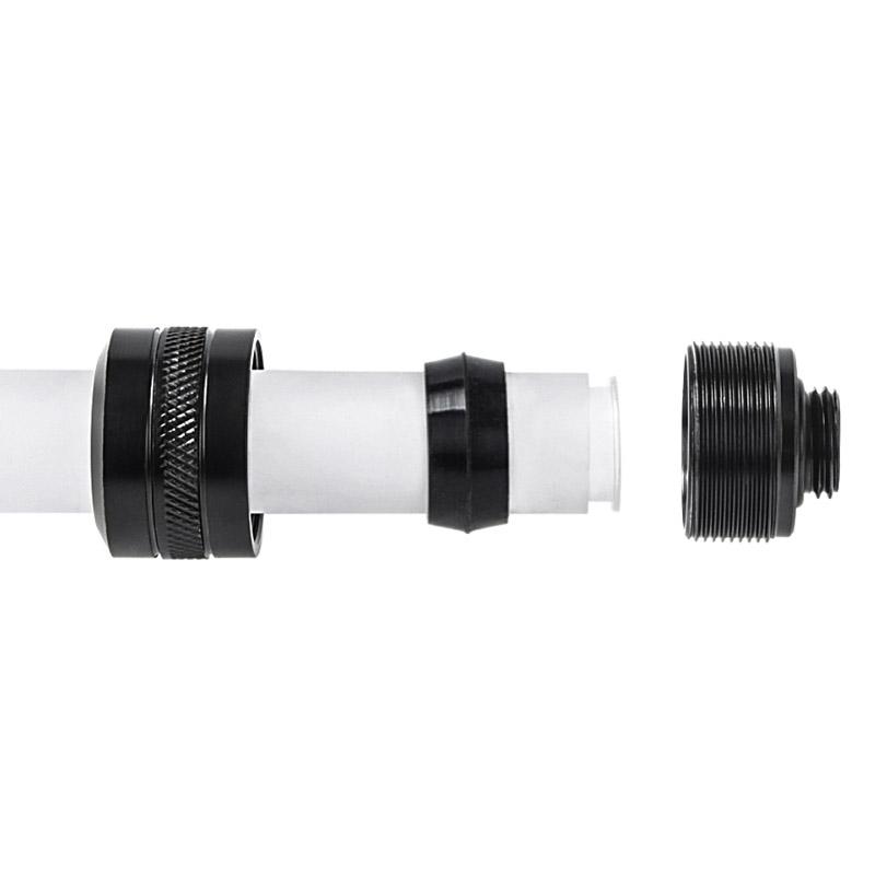 RACCORD Ãƒâ‚¬ COMPRESSION POUR TUBE ÃƒËœ16MM ALPHACOOL EISZAPFEN PRO (NOIR)
