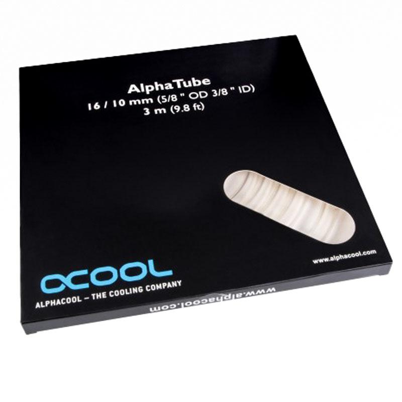TUBE POUR WATERCOOLING ALPHACOOL ALPHATUBE ULTRA CLEAR 10/16MM 3M (TRANSPARENT)