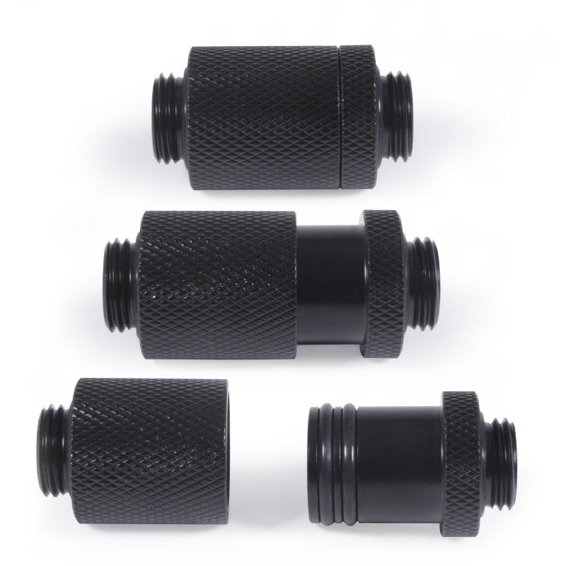 Alphacool ES D-Plug 255 mm G1/4 AG a G1/4 AG - Nero profondo (17580)