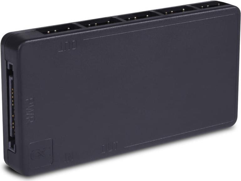 Splitter DRGB a 3 pin Alphacool Core 11x con connettore di alimentazione SATA (25669)