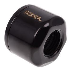 Filtro del cono di ghiaccio Alphacool G1/4 - Filtro del sistema FLUSIGKUHL - Nero profondo