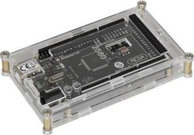 Joy-it Arduino Mega Custodia per Arduino Mega2560R3 Trasparente (ardmegacase1)
