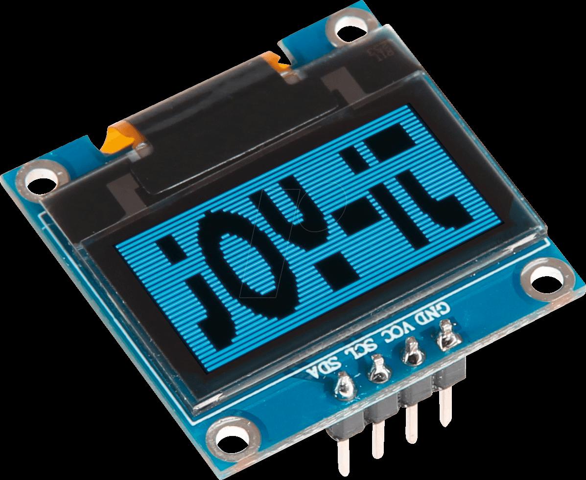 JOY-IT DEBO OLED2 0.96 - schede di sviluppo - display 240 cm (0.96") display OLED SSD1306 (SBC-OLED01)