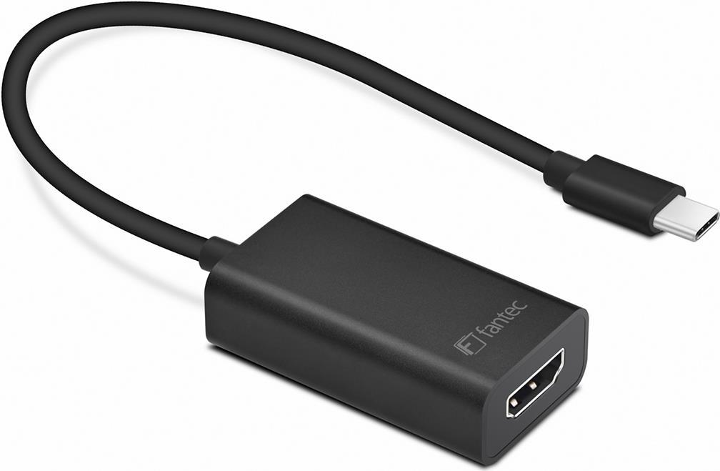 FANTEC - Adattatore video esterno - USB -C - HDMI - Black