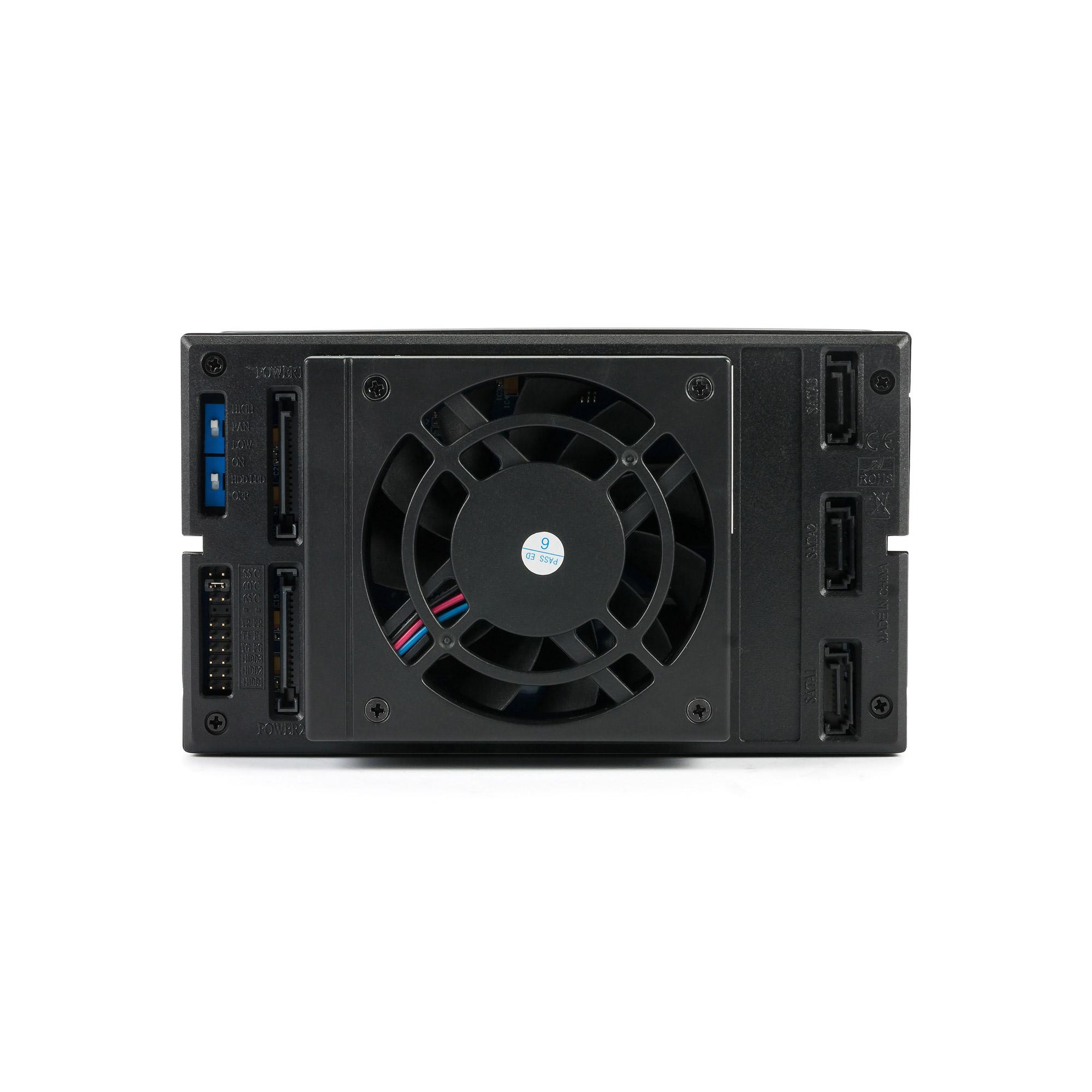 FANTEC BP-T2131 - Alloggiamento RAID interno con indicatore di stato per ventole telaio rimovibile hot-swap allarme di surrisca