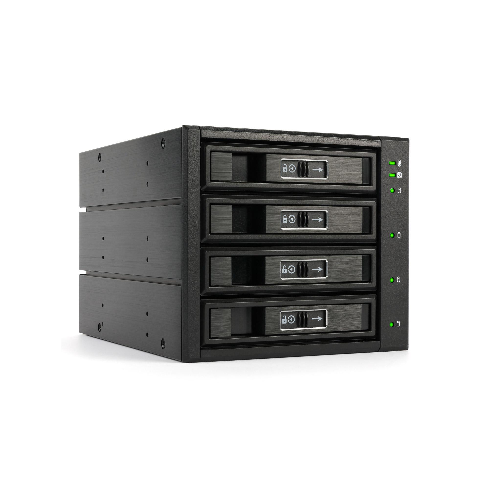 FANTEC BP-T3141 - Contenitore RAID interno - 25" / 35" condiviso (64 cm 89 cm) - SATA 6Gb/s / SAS 6Gb/s - 600Mbps - SAS 6Gb/s S
