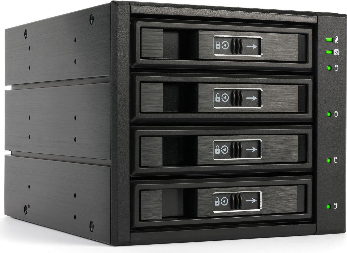 FANTEC BP-T3141 - Contenitore RAID interno - 25" / 35" condiviso (64 cm 89 cm) - SATA 6Gb/s / SAS 6Gb/s - 600Mbps - SAS 6Gb/s S