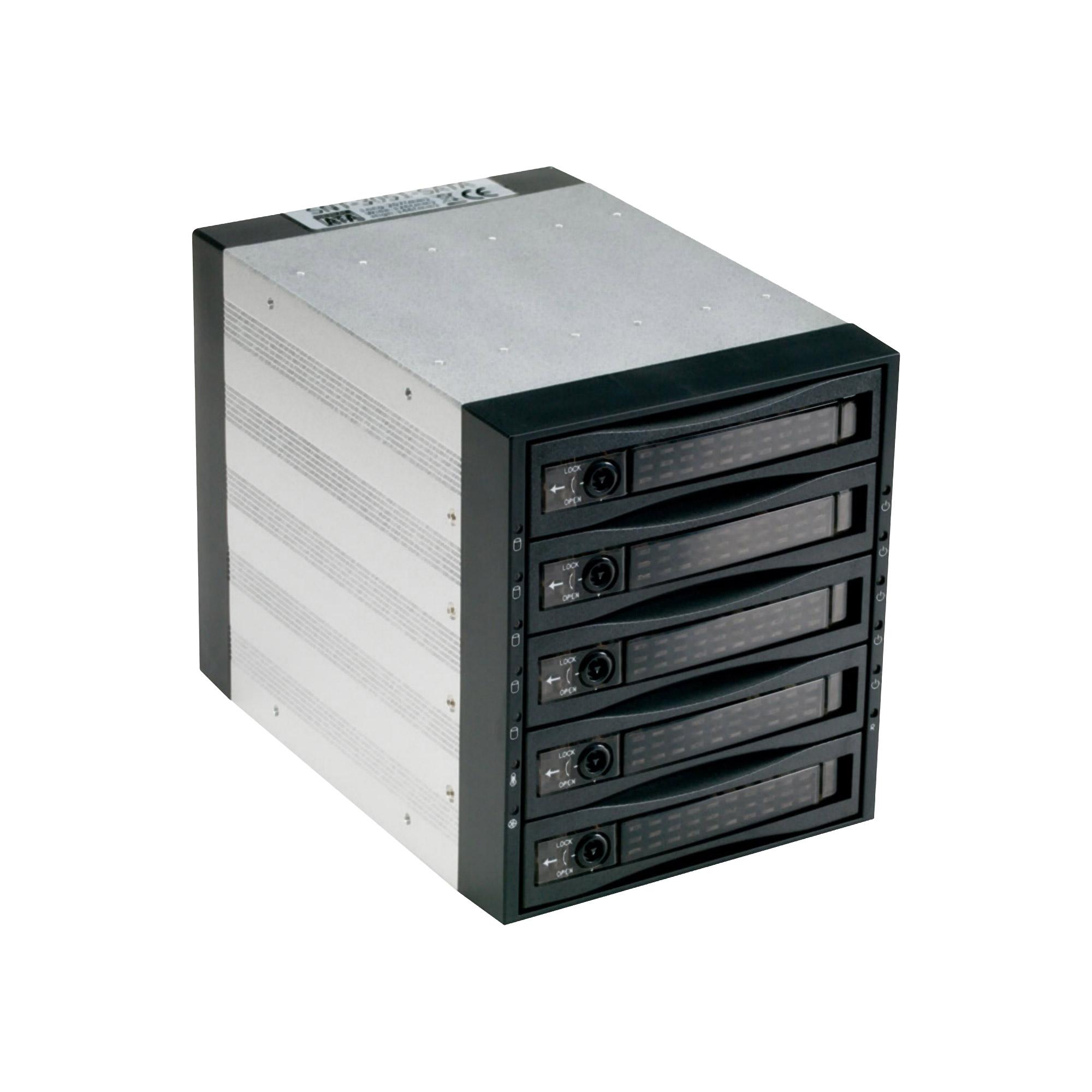 FANTEC SNT-BA3151-1 - Contenitore per unitÃ  di memorizzazione con ventola - 3,5" (8,9 cm) - Nero