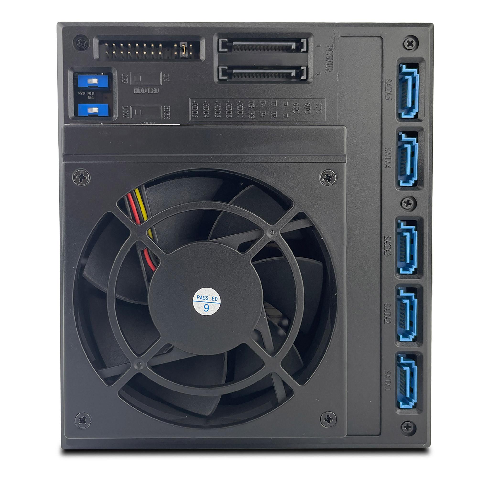 FANTEC BP-T3151-12G/6G SAS (12G) SATA (6G) Backplane per 5x 35 "/25" SSD/HDD (2526)