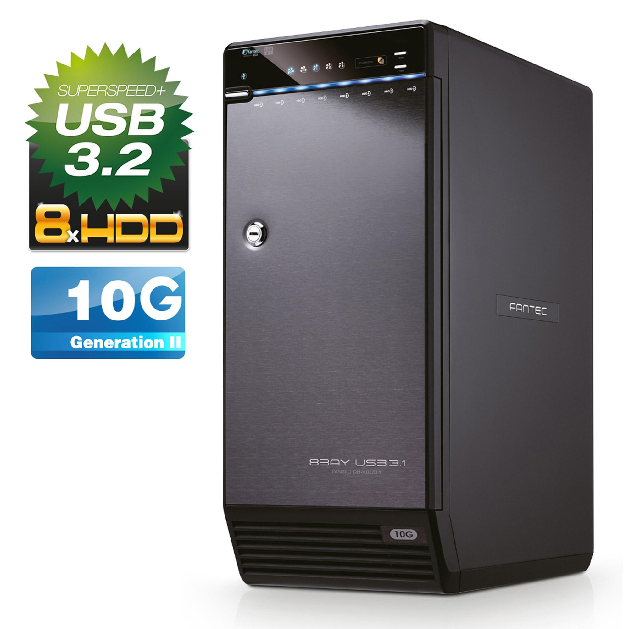 FANTEC QB-X8U31 nero HDD...