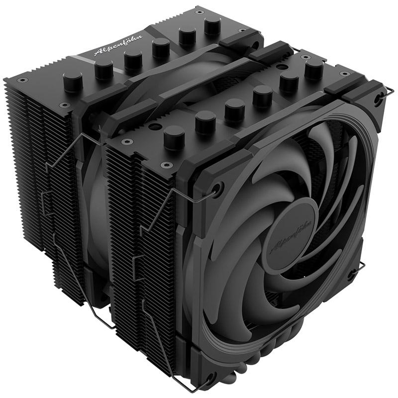 Alpenfhn Brocken 4 Max Dual Tower 120mm CPU Cooler - Black