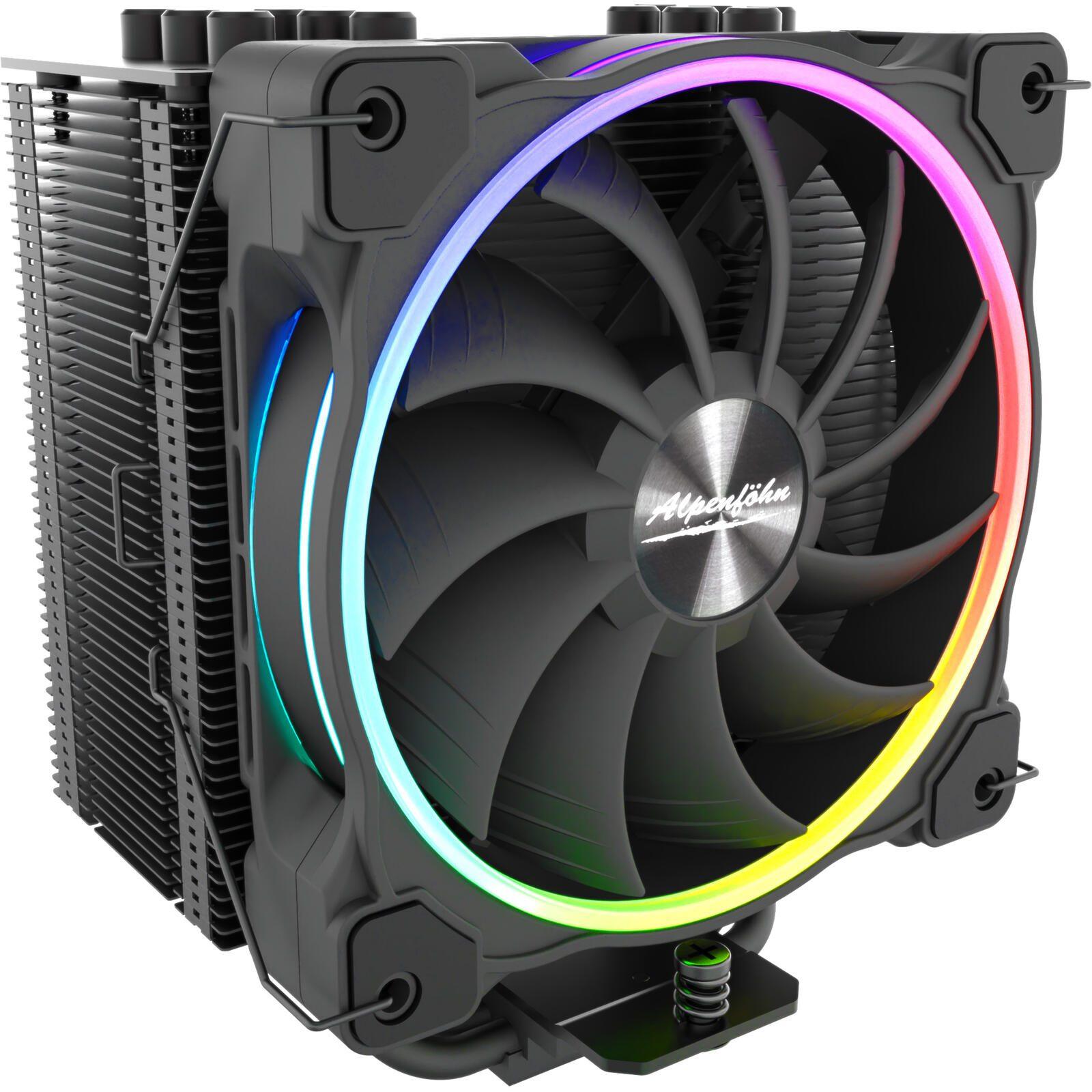 Alpenfehn Dolomit Premium CPU Air Referer (Tower-Kuhler, alluminio, 120 mm, Argb)