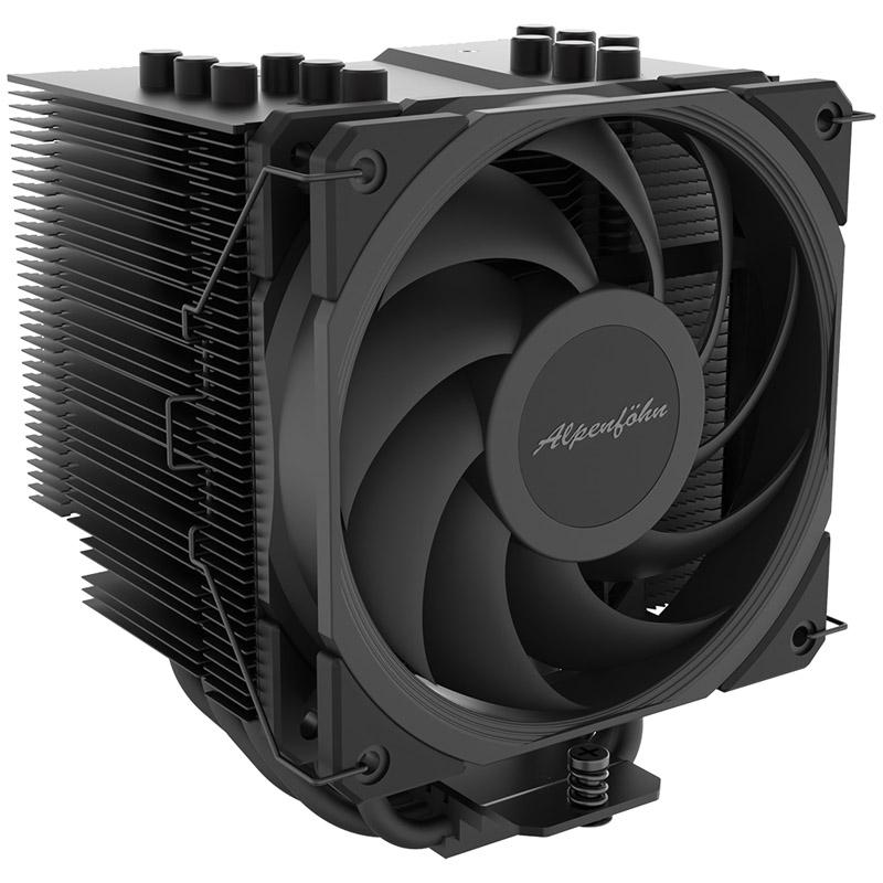 Alpenfhn Brocken 4 Single Tower 120mm CPU Cooler - Black