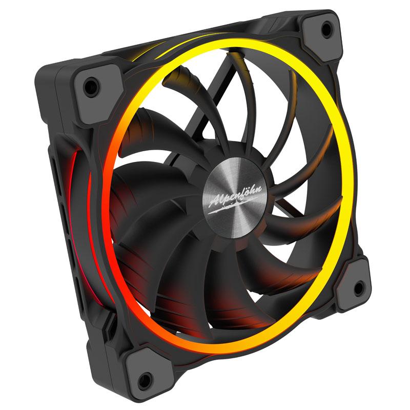 Alpenfohn Wing Boost 3 120mm Addressable RGB High Speed PWM Fan - Triple