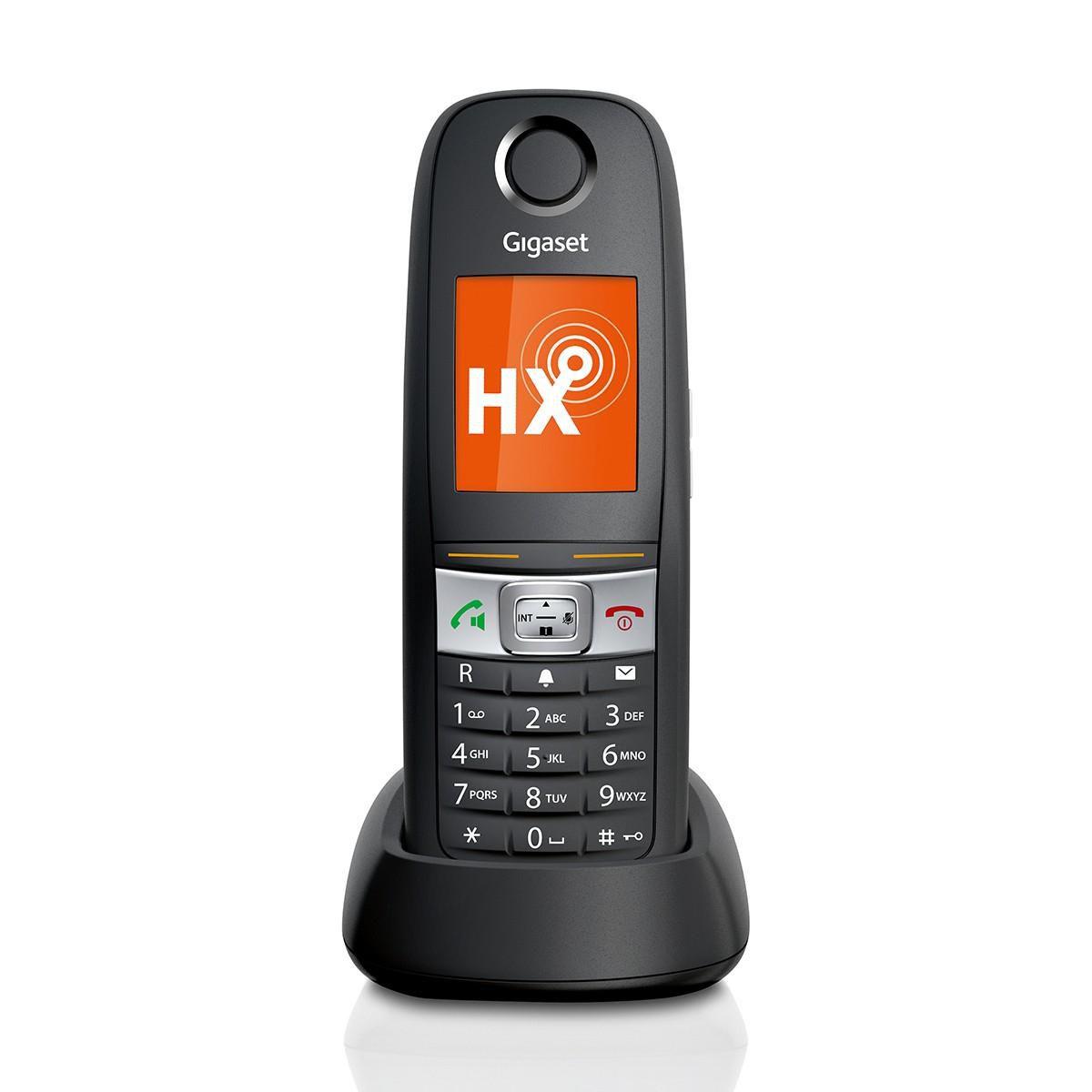 Gigaset E630HX Ricevitore telefonico DECT Identificatore di chiamata Nero (E630Hx Dect Telephone Handset - Caller Id Black - Wa