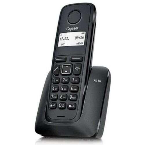 Gigaset A116 DECT Telefono wireless con identificatore di chiamata - 50 Agenda di contatto - 10 melodie