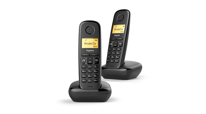 Telefono Senza Fili Gigaset A270 DUO Nero