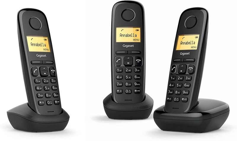 Gigaset A170 Trio Wireless Telephone DECT 2 Supplementare - Identificatore di chiamata - Blocco tastiera - Controllo del volume