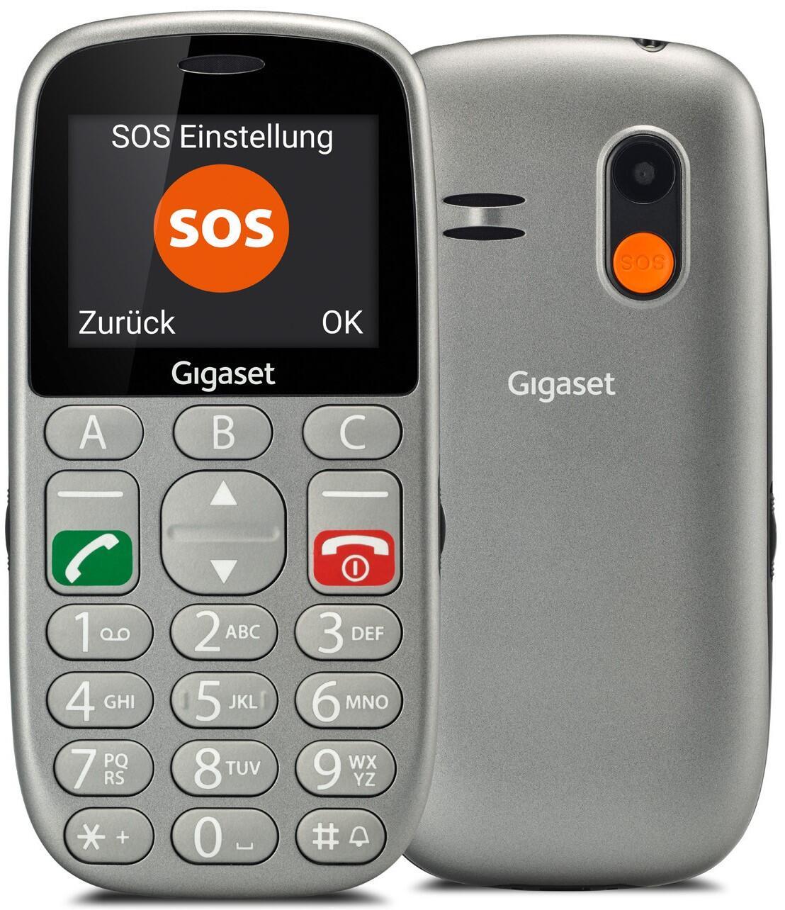 Gigaset GL390 Dual Sim - Titan -Silber