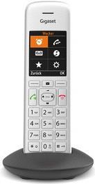 Gigaset CE575HX - Telefono DECT - Handset wireless - Sistema senza mani - 200 voci - Identificazione del chiamante - Silver (S3