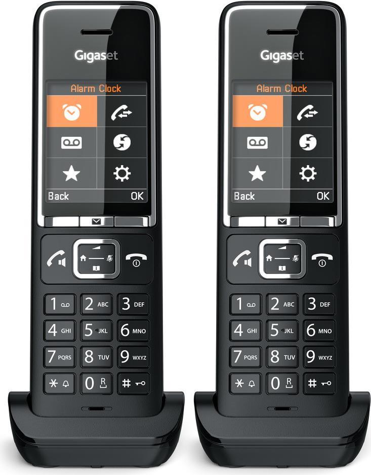 Gigaset COMFORT 550HX. Tipo Telefono analogico/DECT Tipo di ricevitore Ricevitore senza fili. Funzione vivavoce capacità rubri