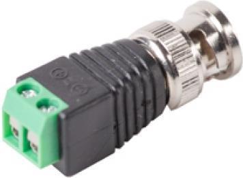 Wantec 5614 cable gender changer BNC Terminale Nero (Adapter Wantec 2wIP Schraubanschlu?? z)