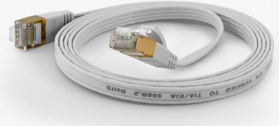 WANTEC 7011 F/UTP (FTP) Wei 10M Cavo di rete CAT6A (7011)