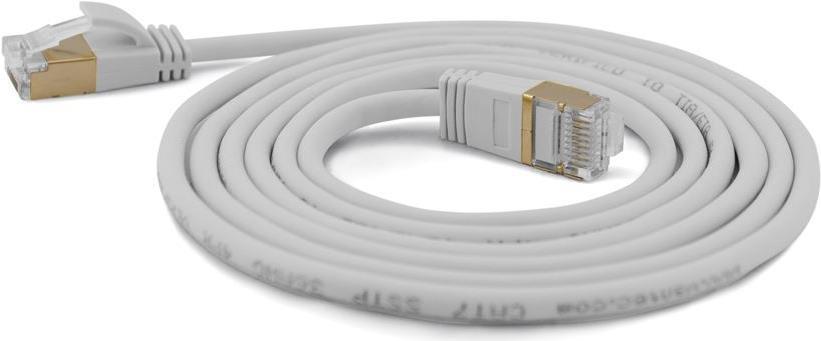 Wantec Extra dALnnesCat.7 cavo grezzo Cavo patch SSTP - 5 m - Cavo grezzo Cat.7 - S/FTP (S-STP) - RJ-45 - RJ-45 - Grigio (7191)