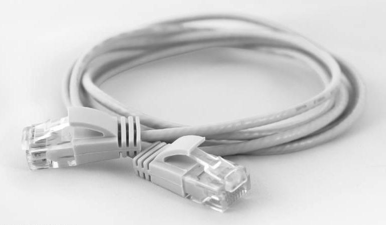 wantec patchkabel - 20 m - hvid