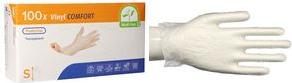 Guanti monouso PAPSTAR S trasparenti COMFORT