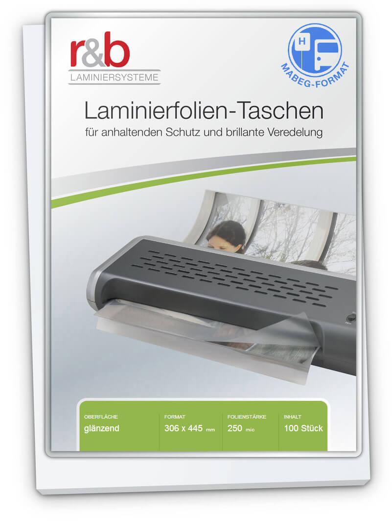 Film laminati A3 (306 x 445 mm), 2 x 250 micro