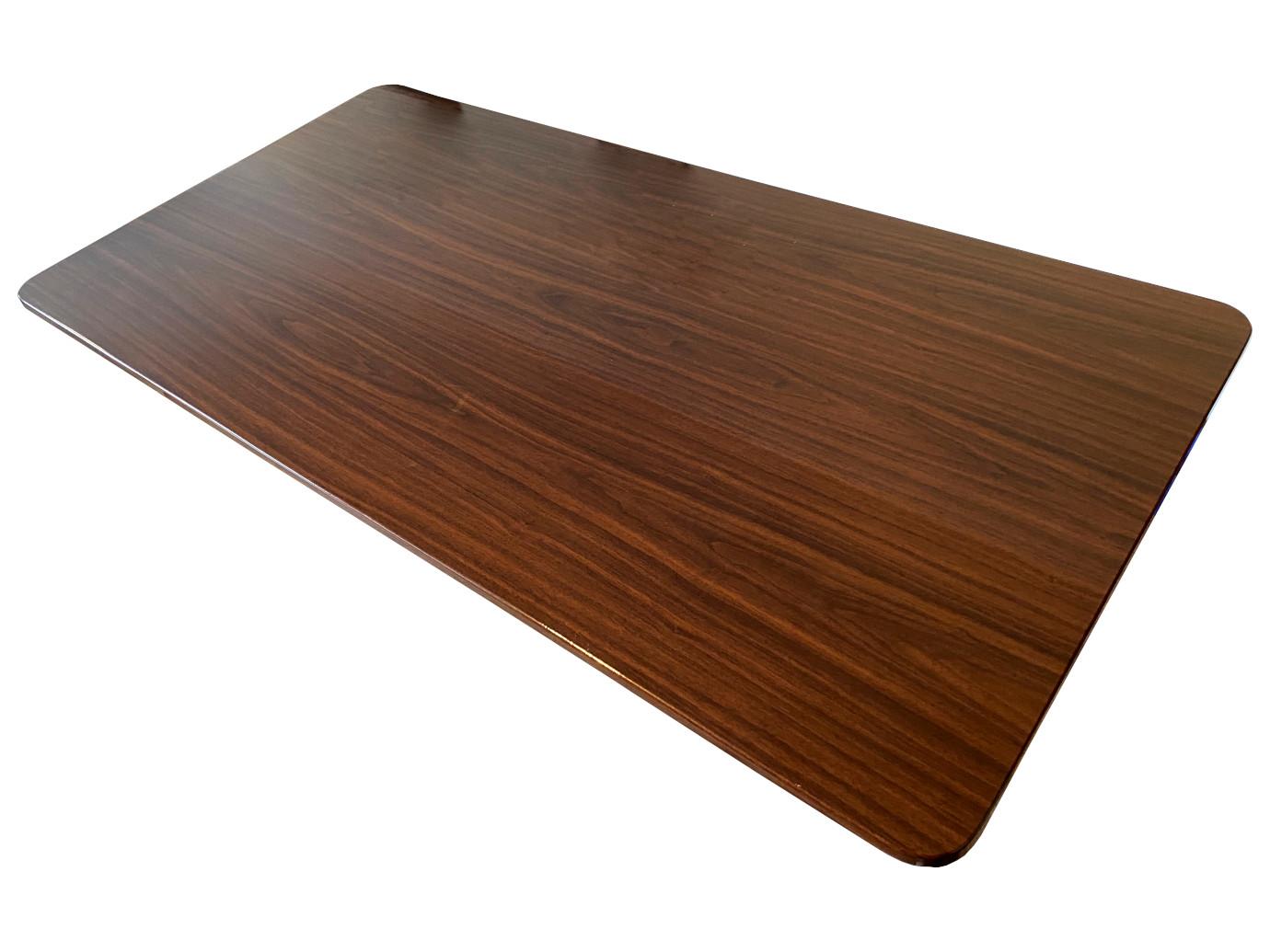 Tops tavolo in legno composito 1600 mm 800 mm 17 mm di ebano di spessore (1 pezzo)