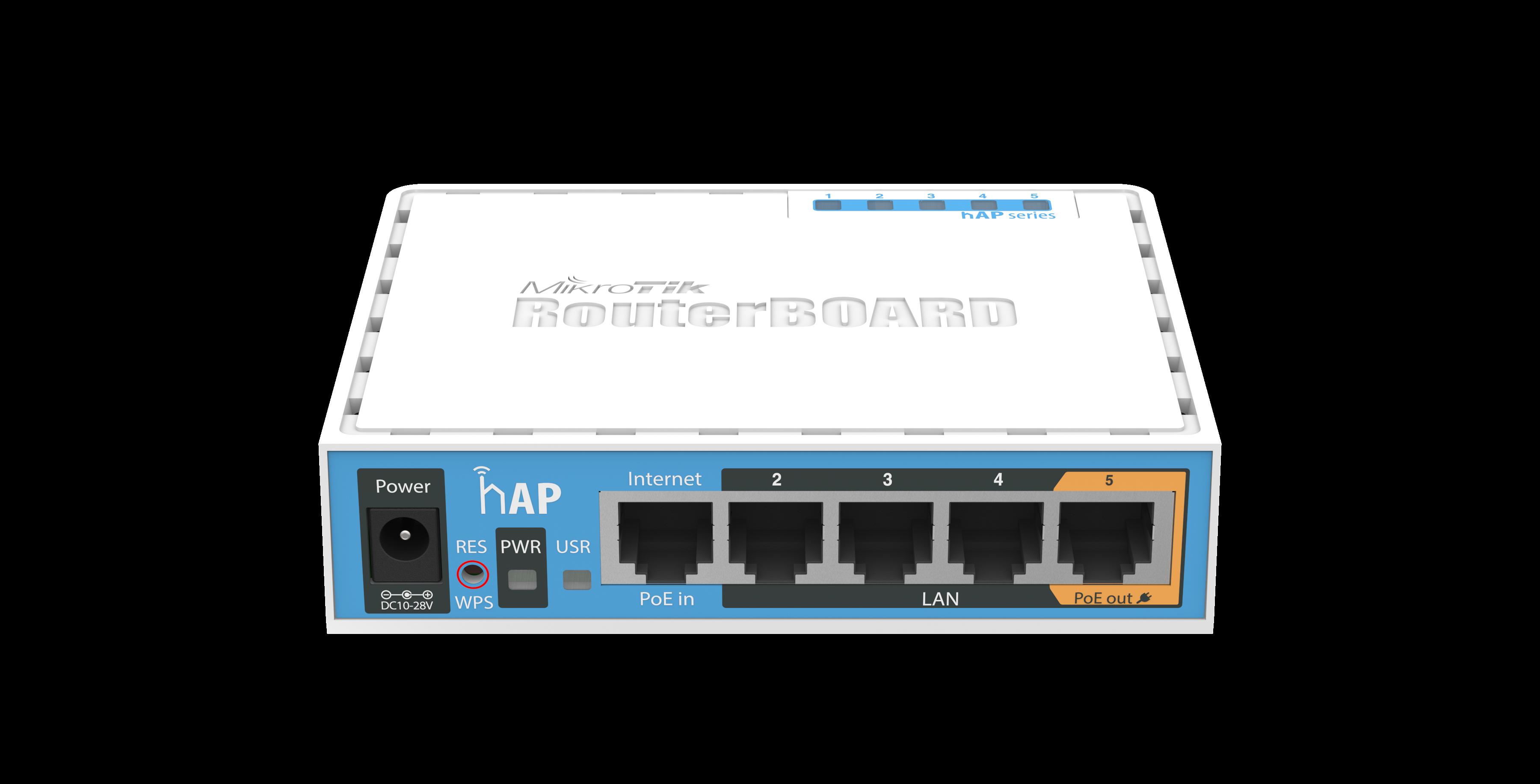MikroTik RouterBOARD hAP -...