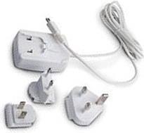 Caricatore BlackBerry con 3 Adap. ASY-07965-007 Mini USB White Bulk (ASY-07965-007)