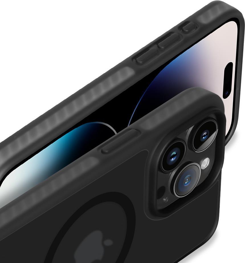 Nevox StyleShell Invisio - iPhone 15 Pro Max MagSafe, nero