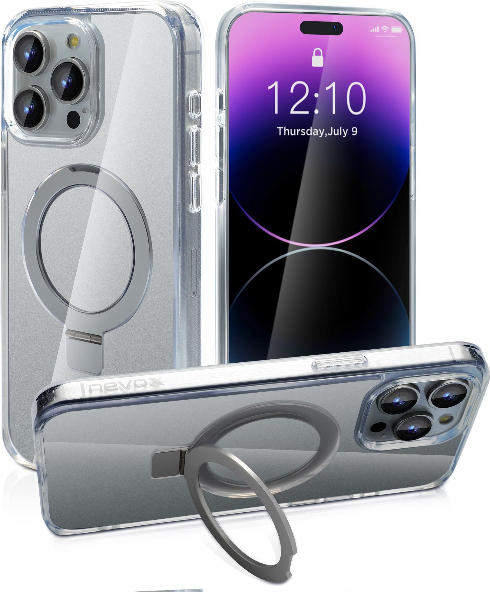 Supporto Nevox StyleShell SHOCKFlex per iPhone 15 Pro - trasparente