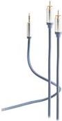 Cavo audio Flexline SHIVERPEAKS, 2 spine da gioco - spina da 3,5 mm, 0,75 m, altamente flessibile, dorato - 1 pezzo (FL31-32131)