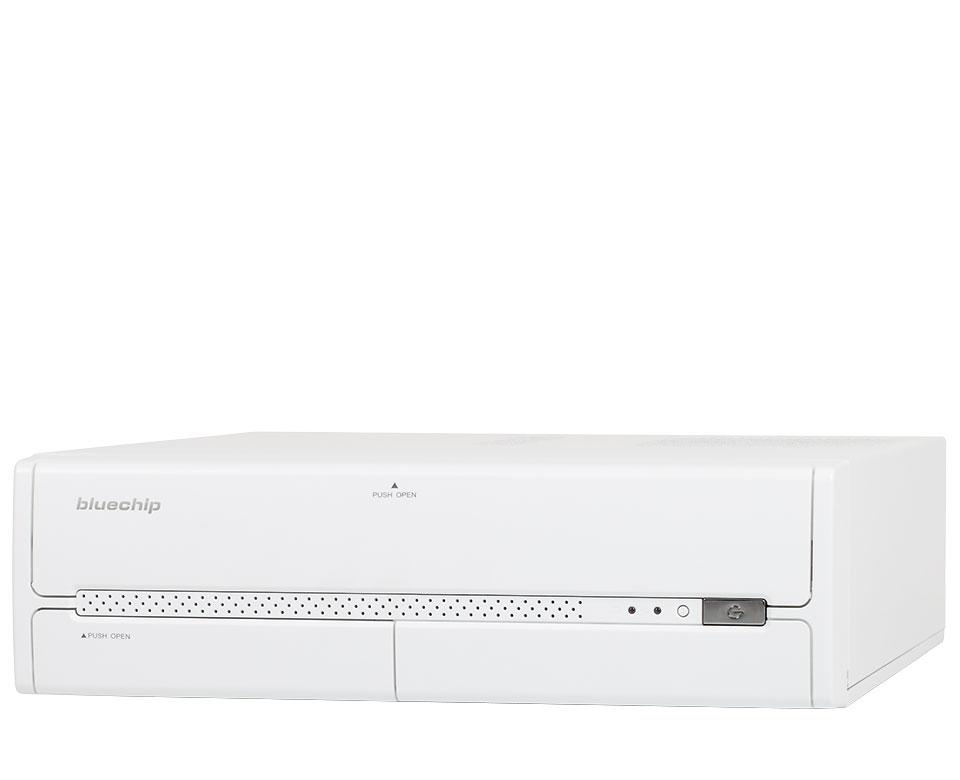 bluechip BUSINESSline S3200 white Intel Core i3 i3-12100 8 GB DDR4-SDRAM 250 GB SSD Windows 11 Pro Slim PC Mini PC Bianco