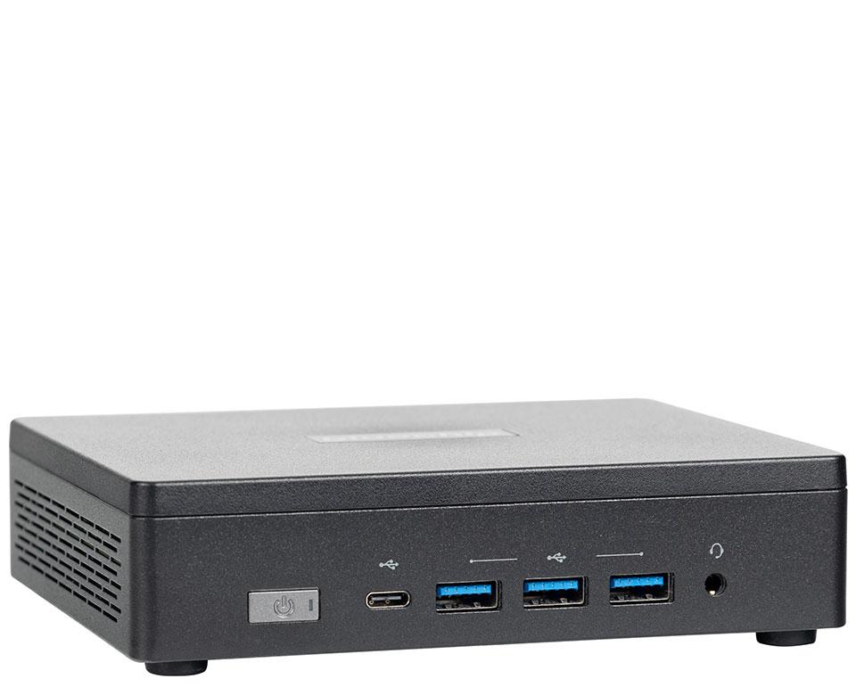 bluechip BUSINESSline M11431 Intel Core 3 100U 8 GB DDR4-SDRAM 500 GB SSD Windows 11 Pro Mini PC Nero