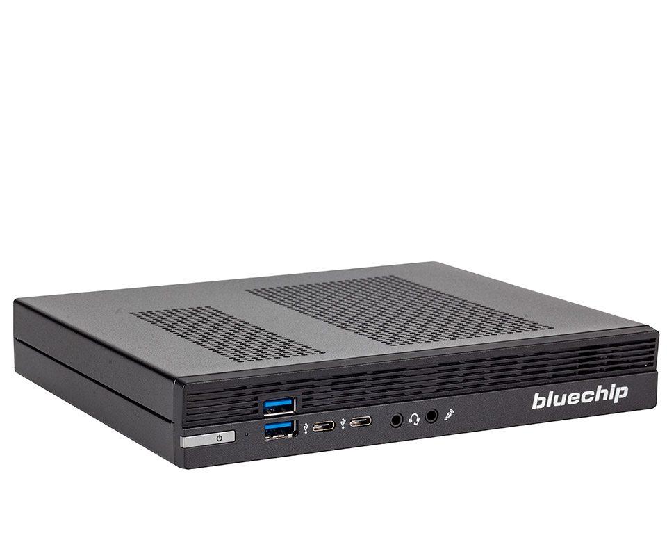 bluechip BUSINESSline S3158 Intel Core i5 i5-14400 8 GB DDR4-SDRAM 500 GB SSD Windows 11 Pro Mini PC Nero