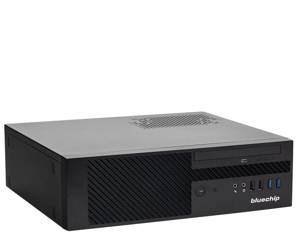bluechip BUSINESSline S3200 Intel Core i3 i3-14100 8 GB DDR4-SDRAM 500 GB SSD Windows 11 Pro Slim PC PC Nero