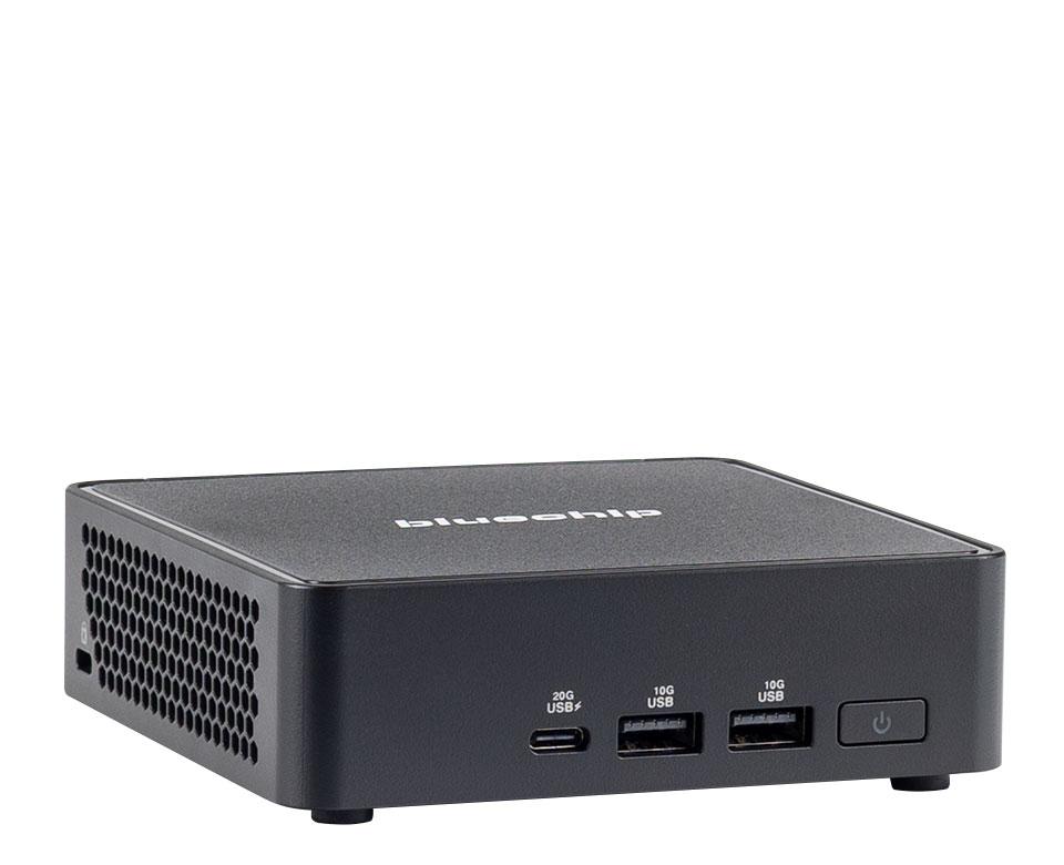 bluechip BUSINESSline M1550U *AI ready* Intel Core Ultra 5 16 GB DDR5-SDRAM 500 GB SSD Windows 11 Pro Mini PC Nero