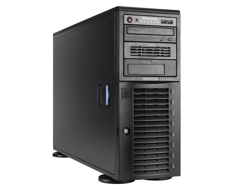 bluechip SERVERline T30328a server 1,92 TB Tower (4U) Intel Xeon E E-2324G 3,1 GHz 32 GB DDR4-SDRAM 1280 W