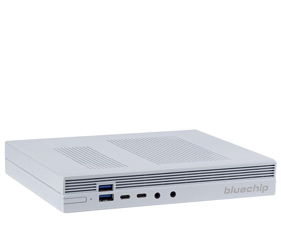 bluechip BUSINESSline S3160 *white* Intel® Core™ i5 i5-14400 8 GB DDR5-SDRAM 500 GB SSD Windows 11 Pro Mini PC Bianco
