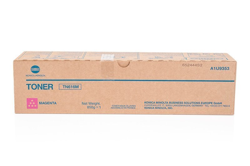 TONER ORIGINALE KONICA MAGENTA A1U9353 BIZHUB C-6000 TN616M