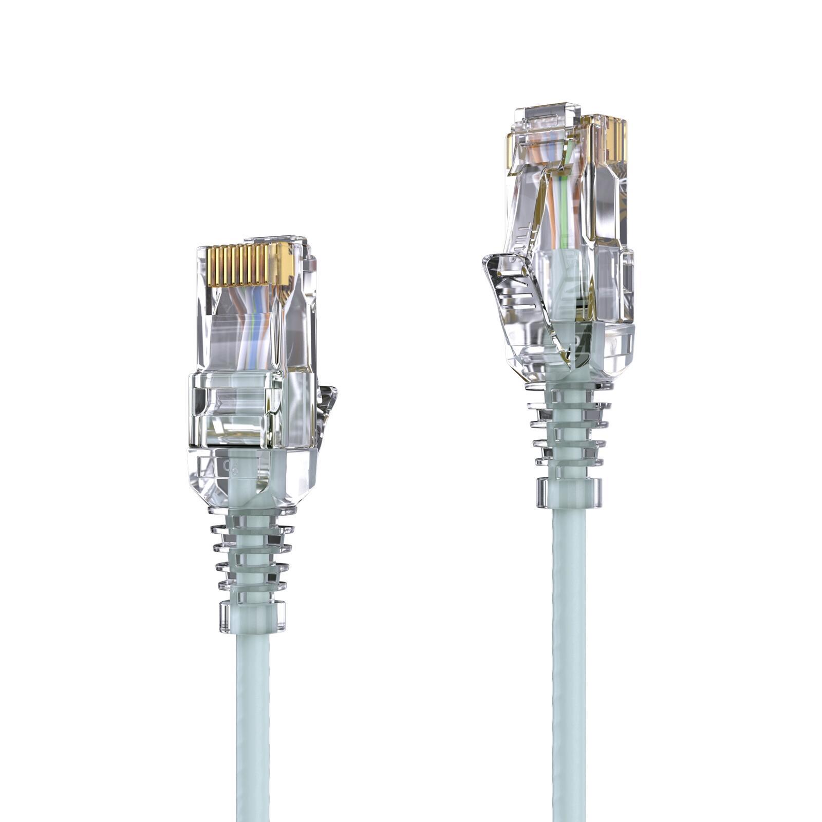 Cavo patch PureLink MC1501-020 Premium Slim Cat.6 RJ45 UTP LSZH - 200 m grigio