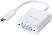 Adattatore PureLink da USB-C a VGA - 1200p - iSeries - bianco - 0,10 m