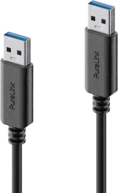 Cavo Purelink da USB-A a USB-A - 3.1 Gen 1, 3A, 5G - iSeries - nero - 1,50 m